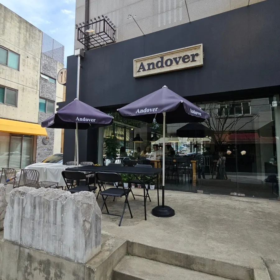 Andover pasta menu in Pangyo