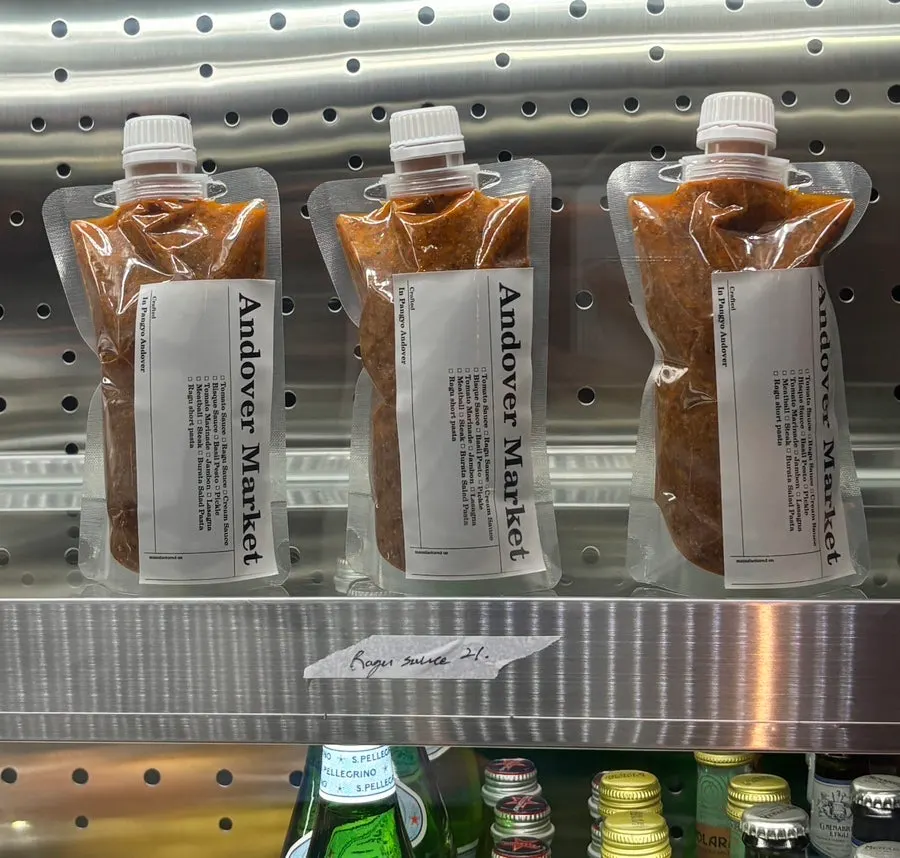 Ingredients made in-house at Andover