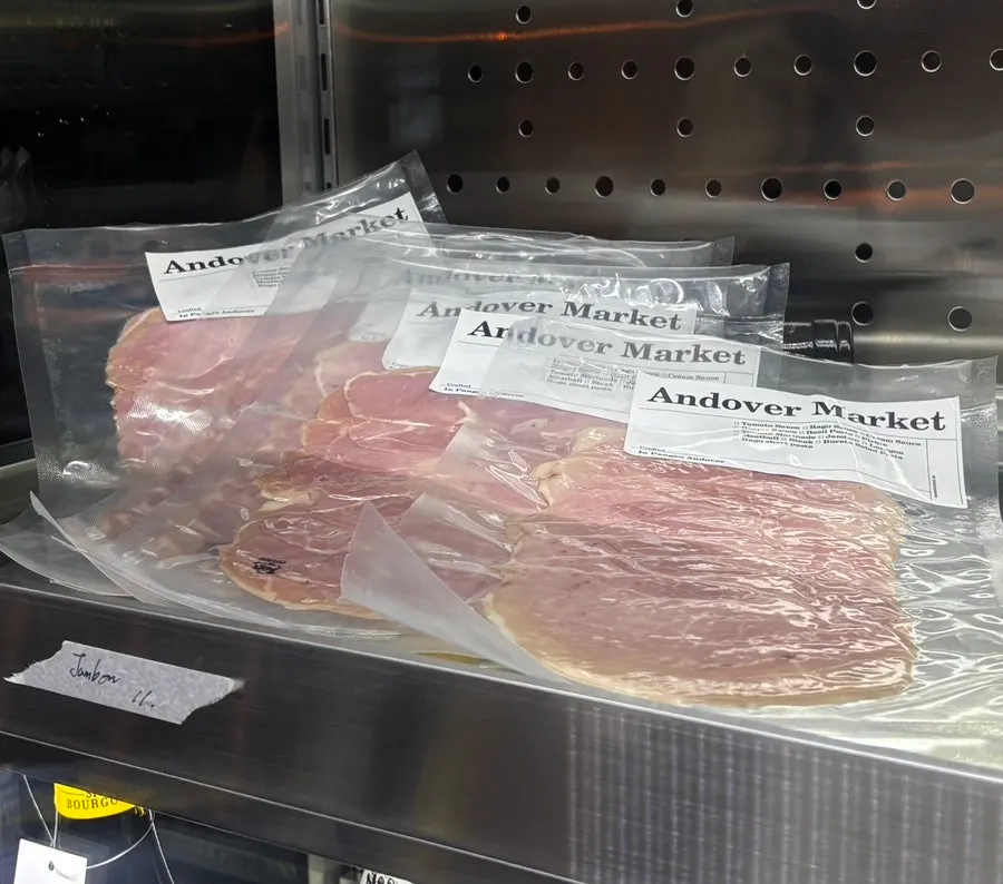 House-made ingredients including meatballs and jamón