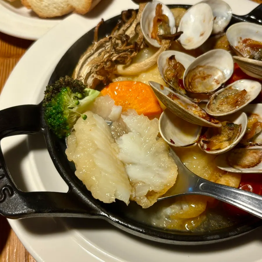 A plate of delicate flounder steak
