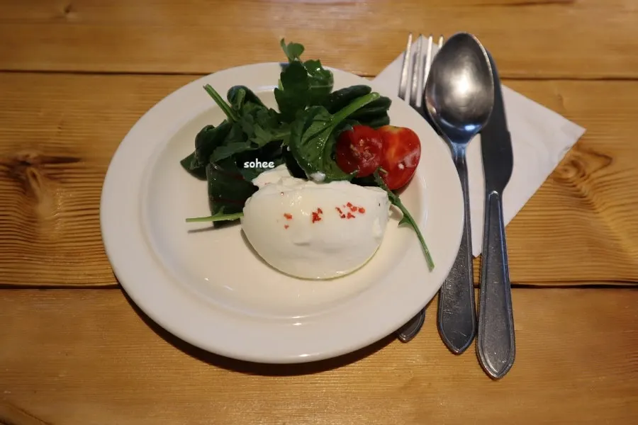 Three dishes on an Andover table