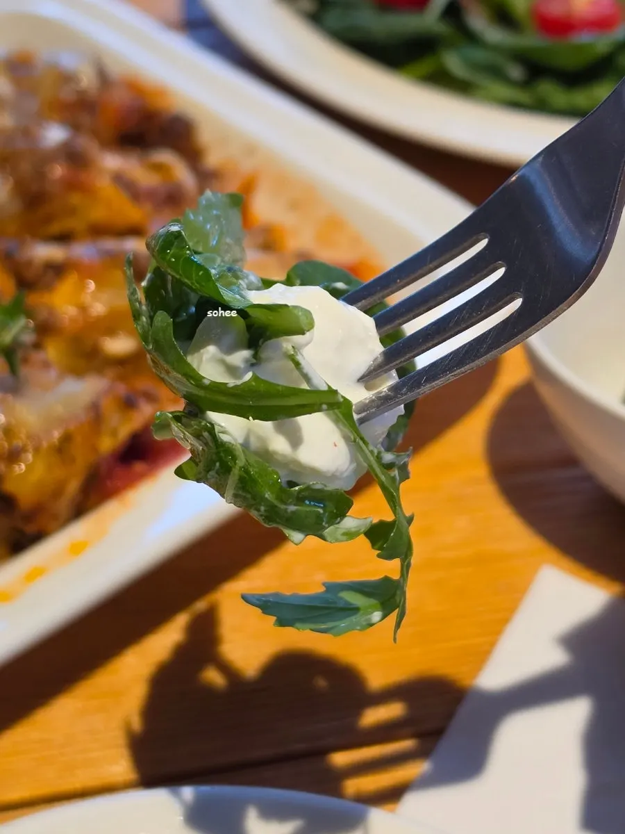 Close-up of Andover's signature dishes
