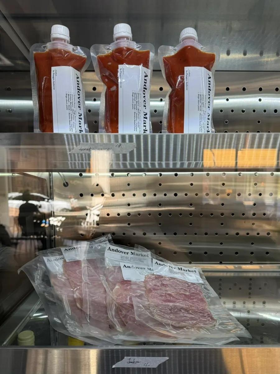 앤도버 매장 한쪽 진열 공간