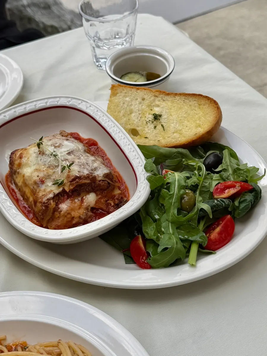 Andover's signature lasagna