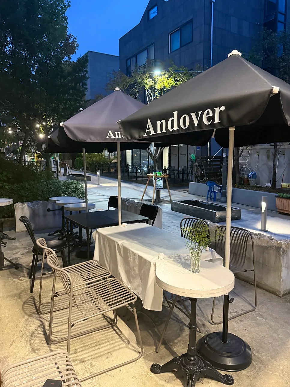 앤도버 입구 주변 모습