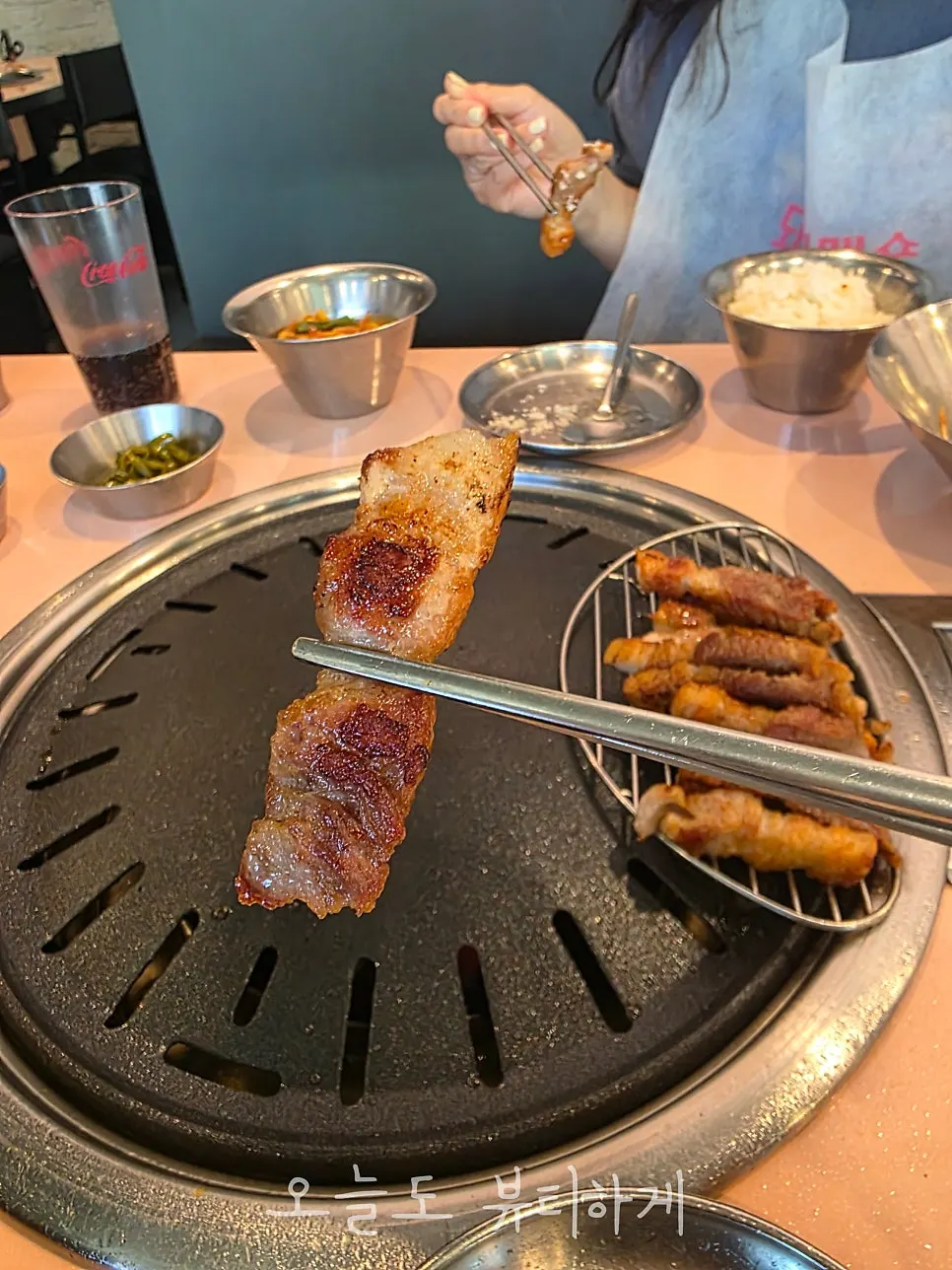 分量十足的五花肉2人份餐盘