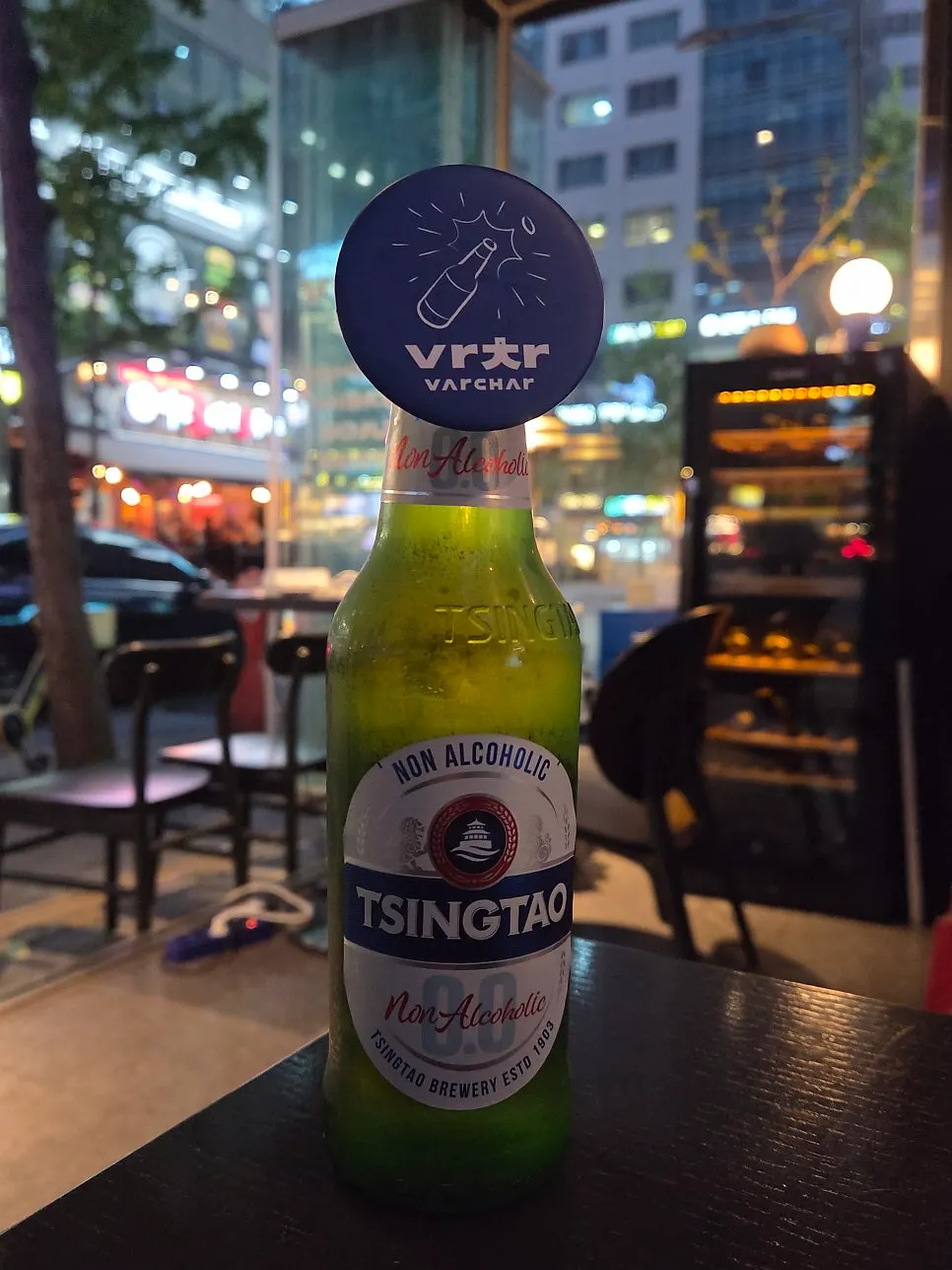 Drinks and venue information at Bacha Pangyo Branch