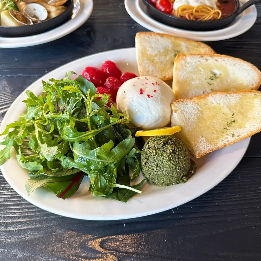 Pasta and brunch dishes at Andover