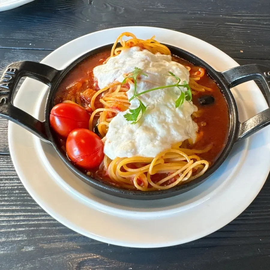 Stracciatella Tomato Pasta