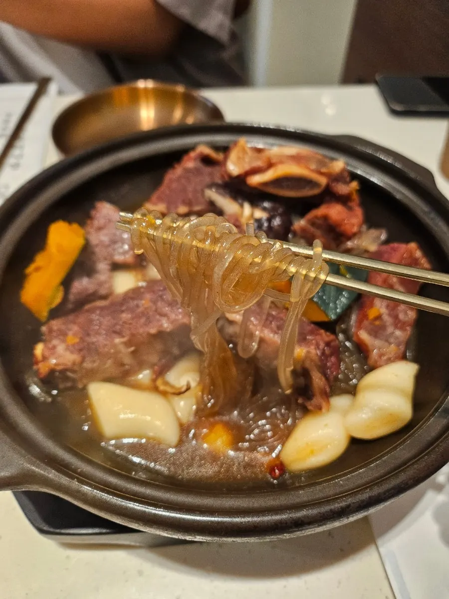 갈비찜 속 버섯 부재료