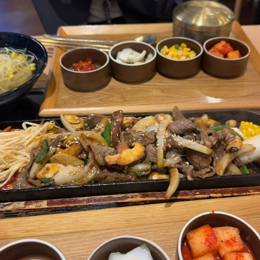 Garlic kkotgalbisal bulgogi order