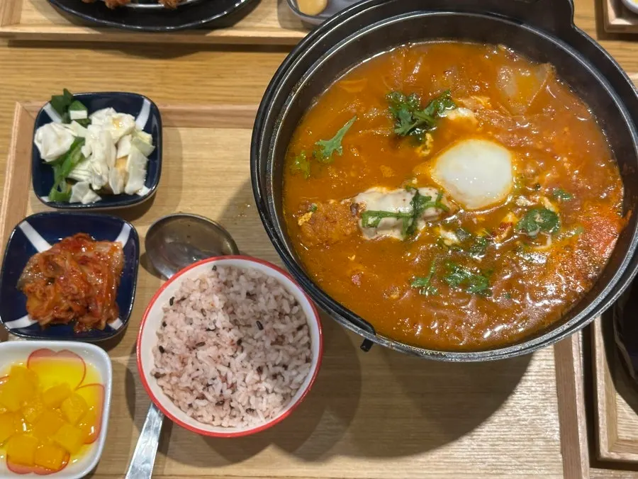 Pork belly butadon rice bowl
