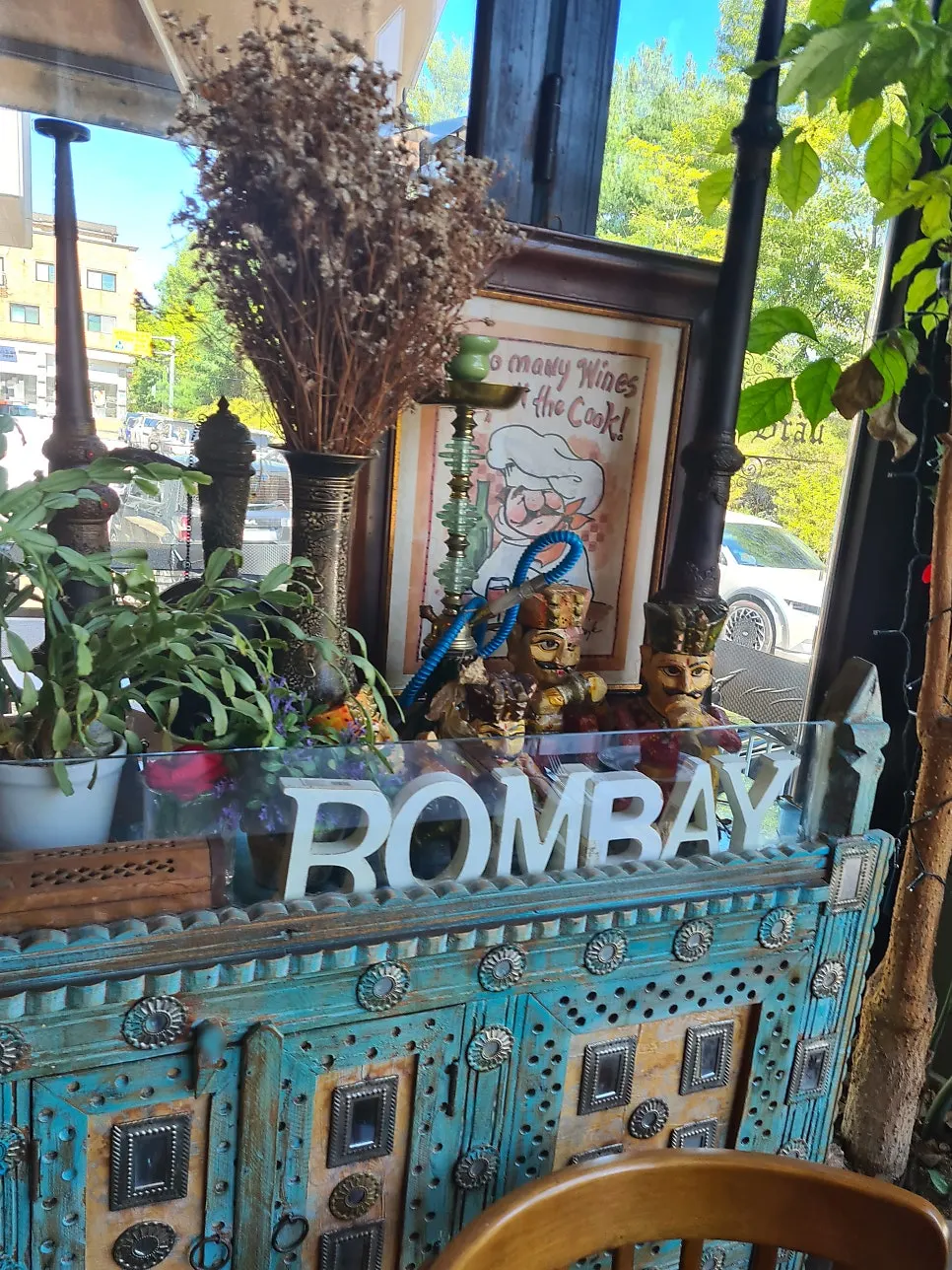 View of the area around Bombay Broy Pangyo's entrance