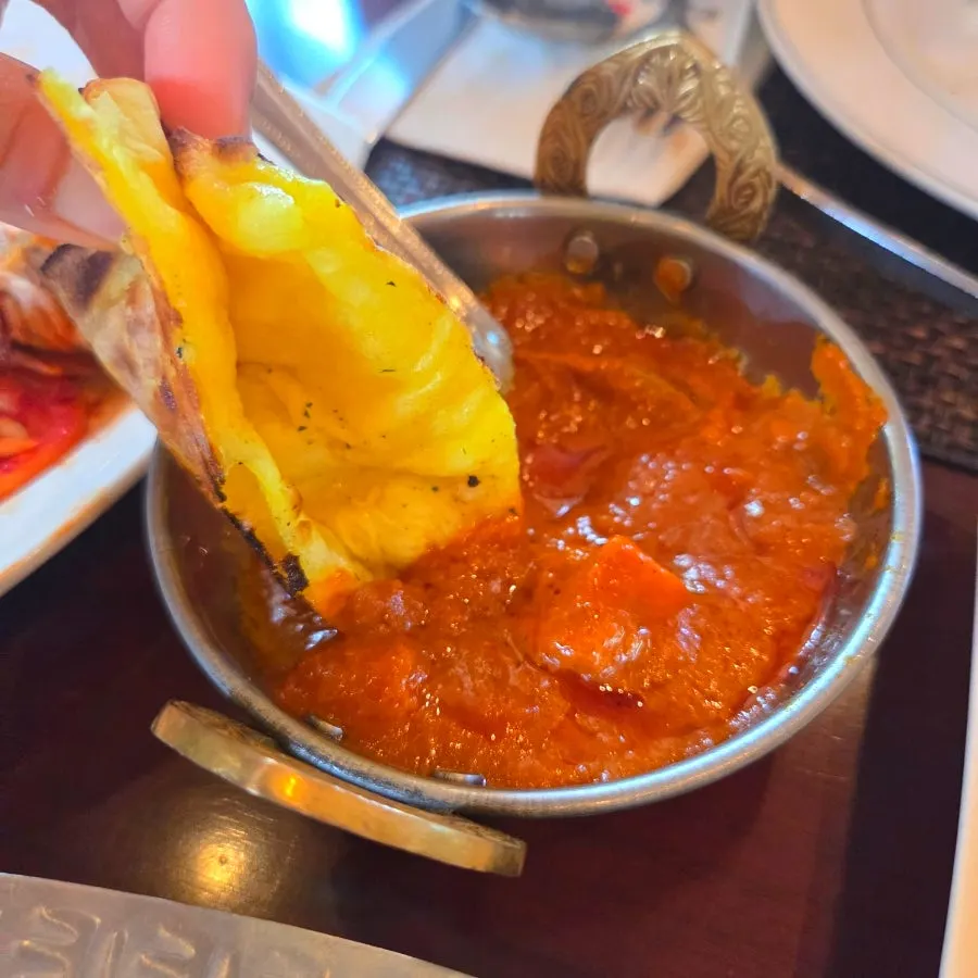 Recommended chicken and butter curries