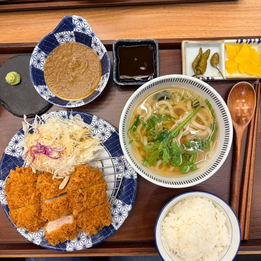 Lean fillet katsu set spread