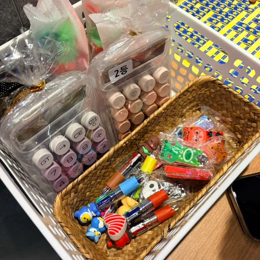 Taking part in the draw event