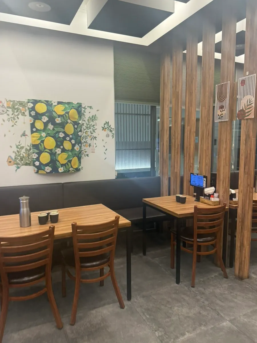 Bar seats at Katsu Shokudo, good for solo dining