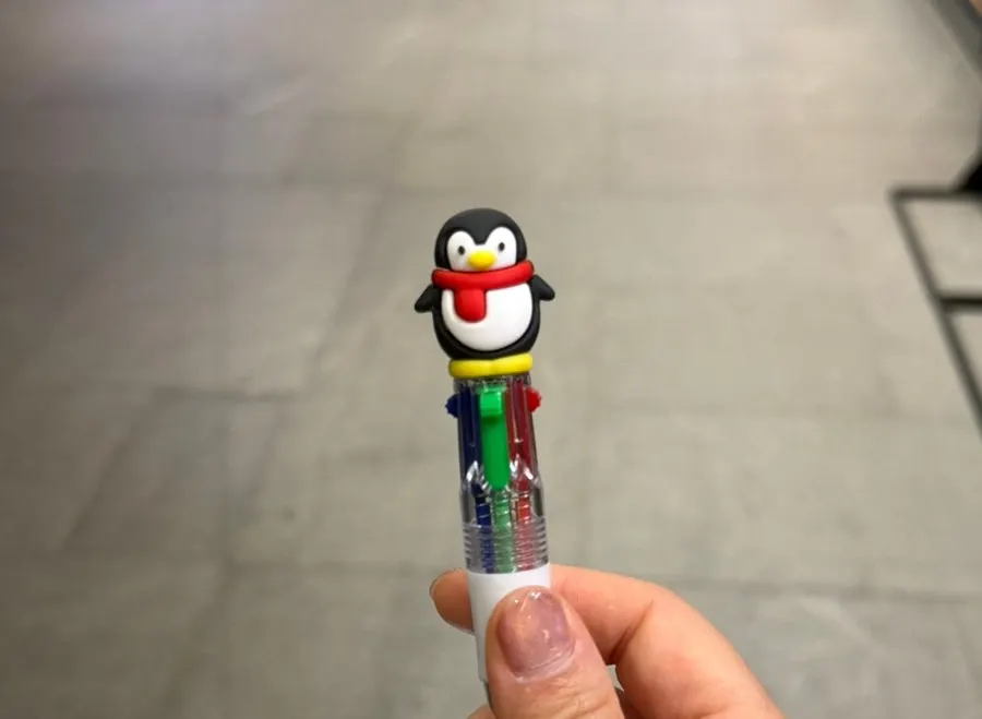 The pen received as the 5th-place prize