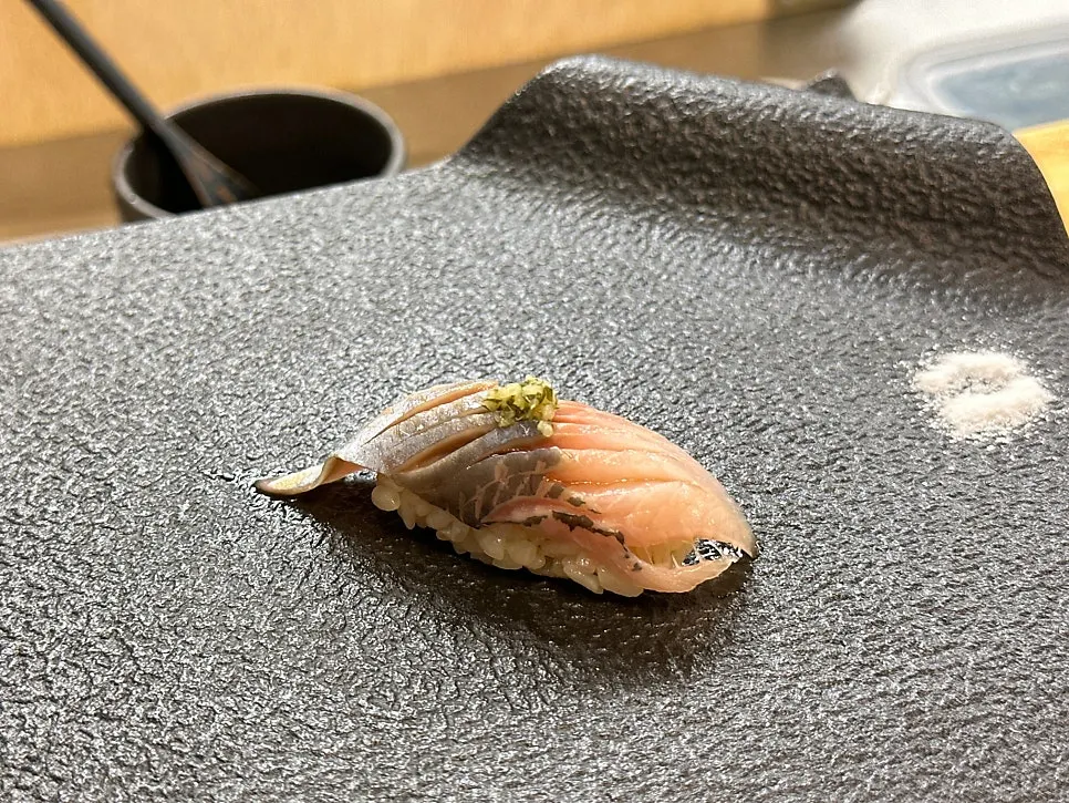 Japanese lunch sushi course with red-vinegar rice at Suyori Sikdang in Pangyo
