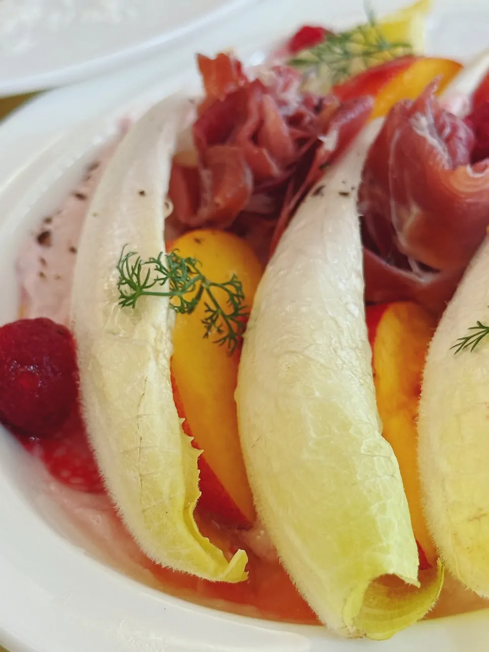 Raspberry Endive Salad