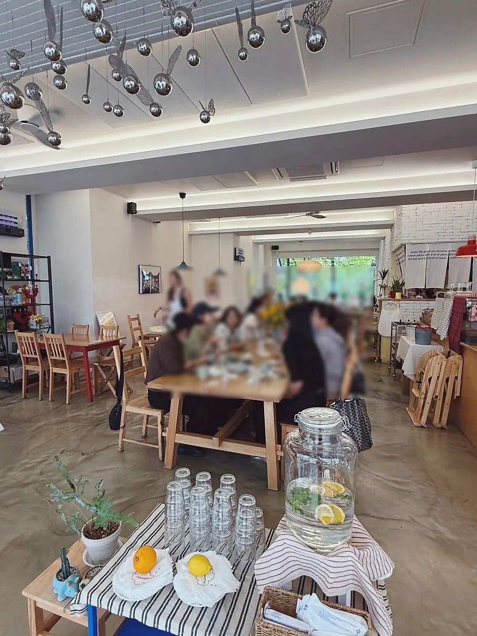 Terrace brunch café atmosphere