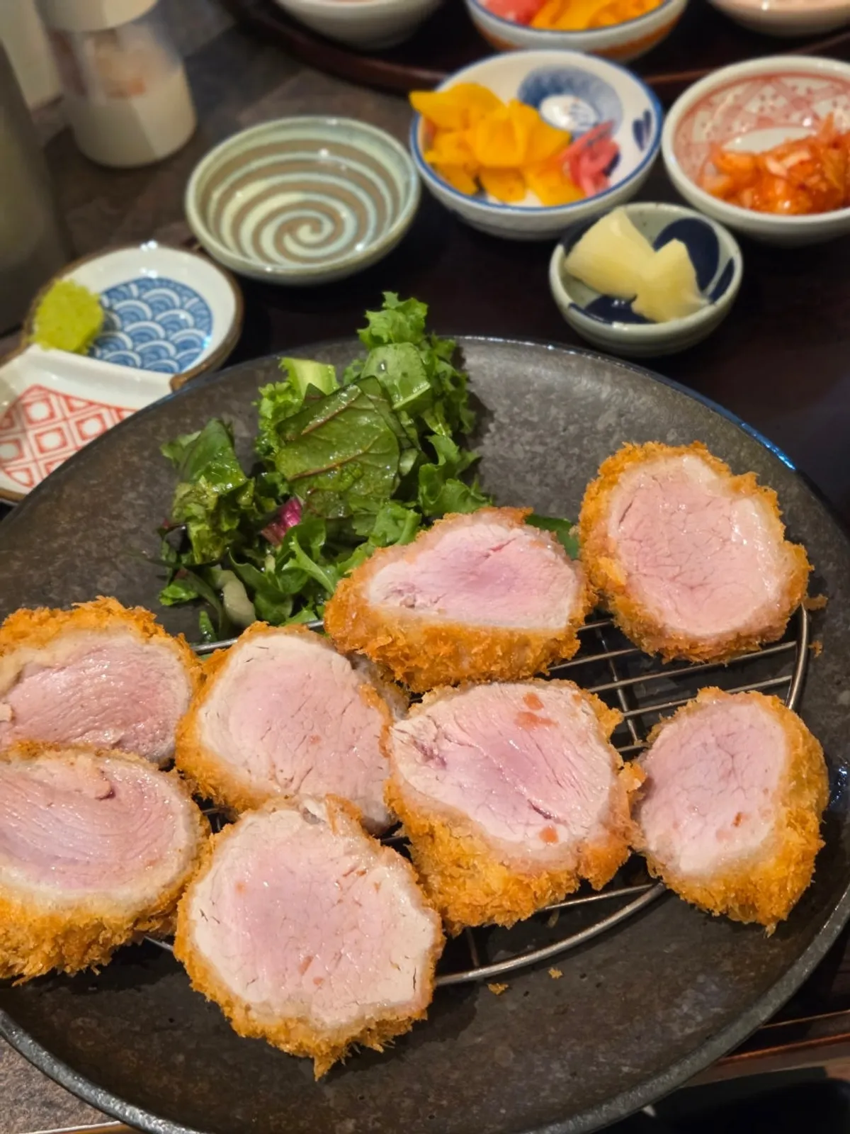 비즐돈카츠 안심카츠 정식 상차림