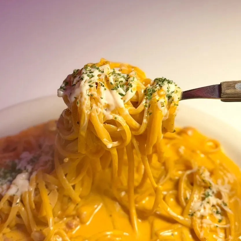 Generous noodle portion, enough for 1.5 servings