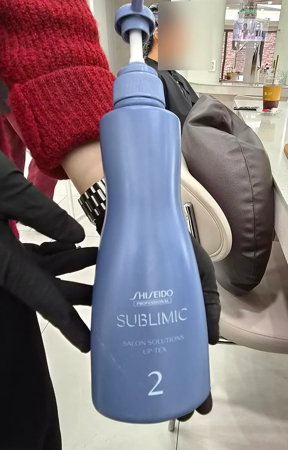 Shiseido care line products and protein ampoule