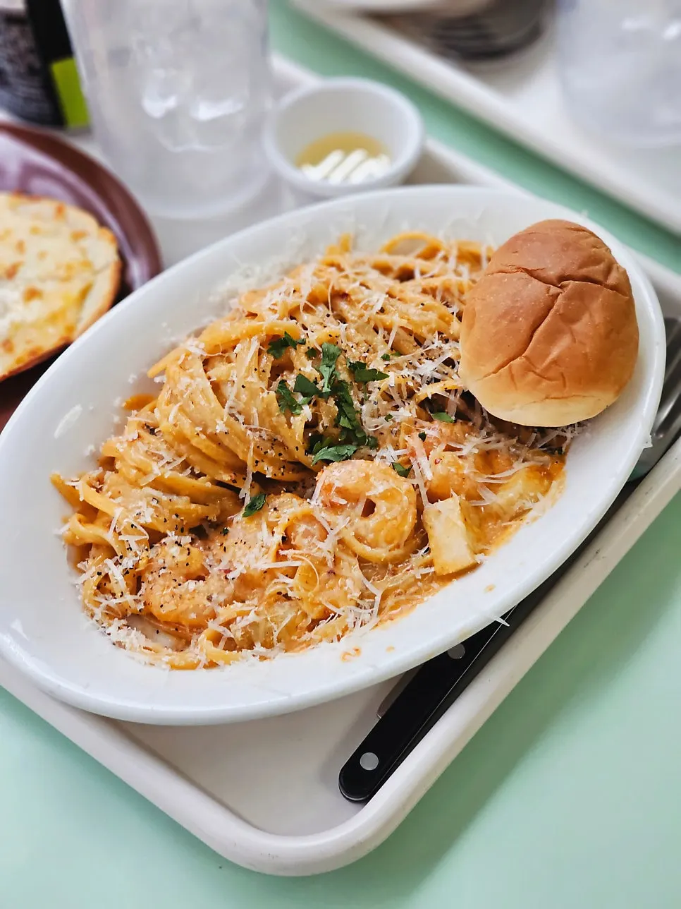 Cover photo of the pasta set at Pasta Go Hongdae Branch