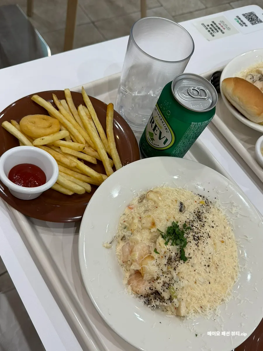 Garlic butter shrimp risotto solo set