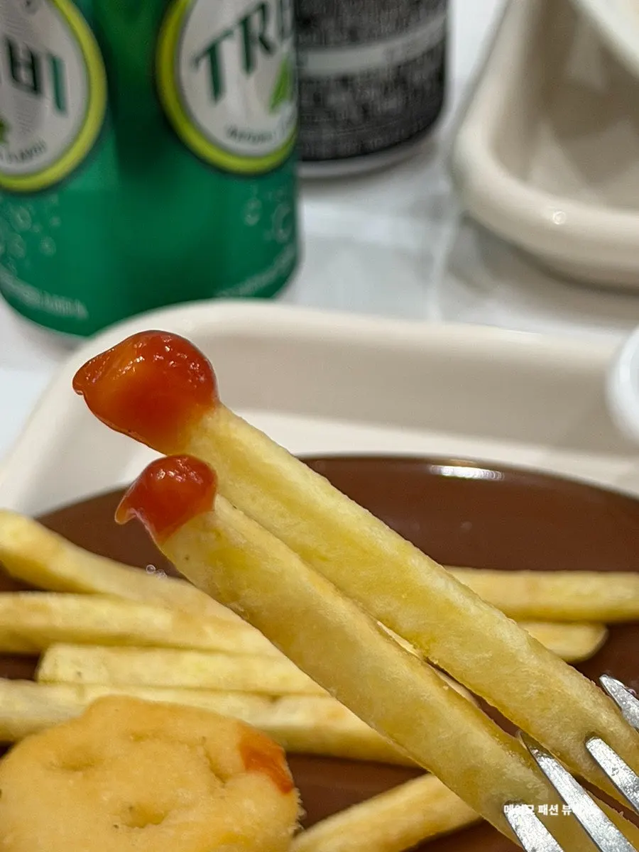 Sinramyeon-spicy risotto with fries