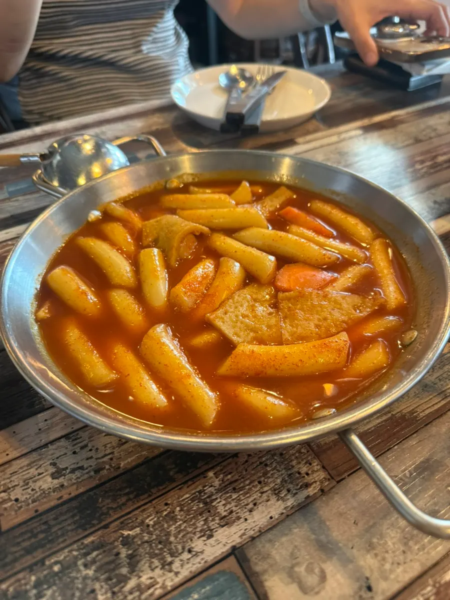 Pasta Gram's soup tteokbokki