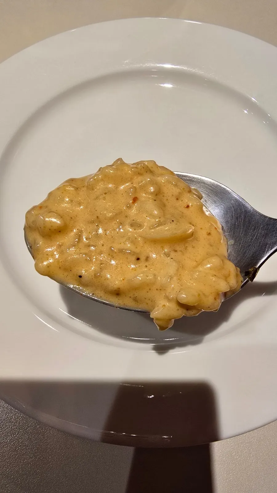 Close-up of the creamy toowoomba risotto