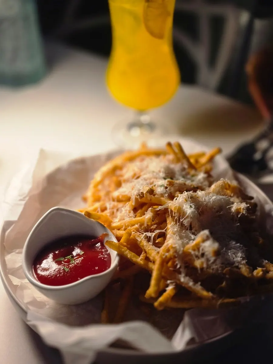 Truffle fries at People the Terrace