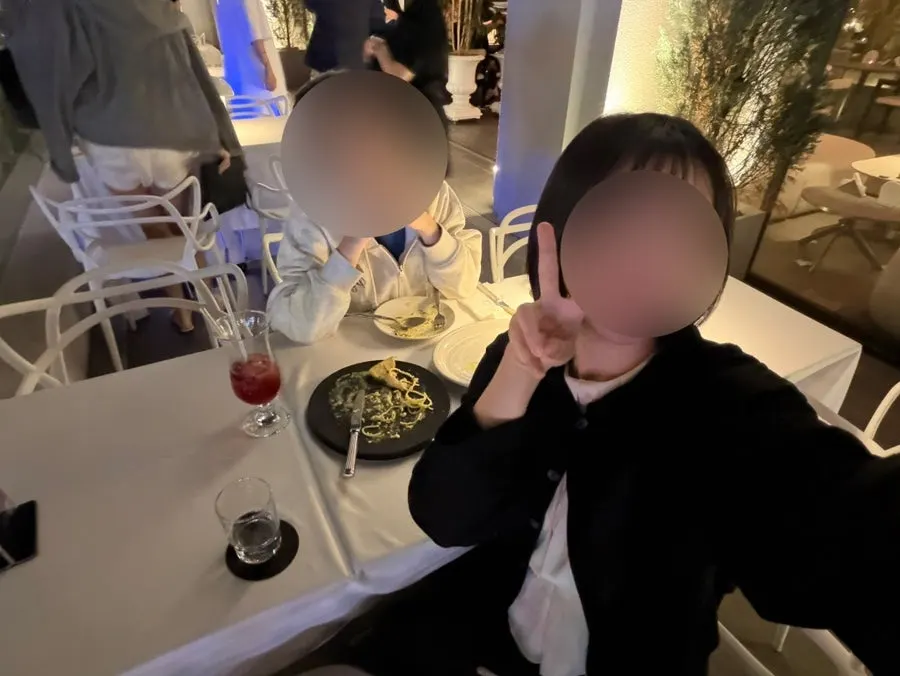 레몬을 뿌린 단새우 어란 파스타