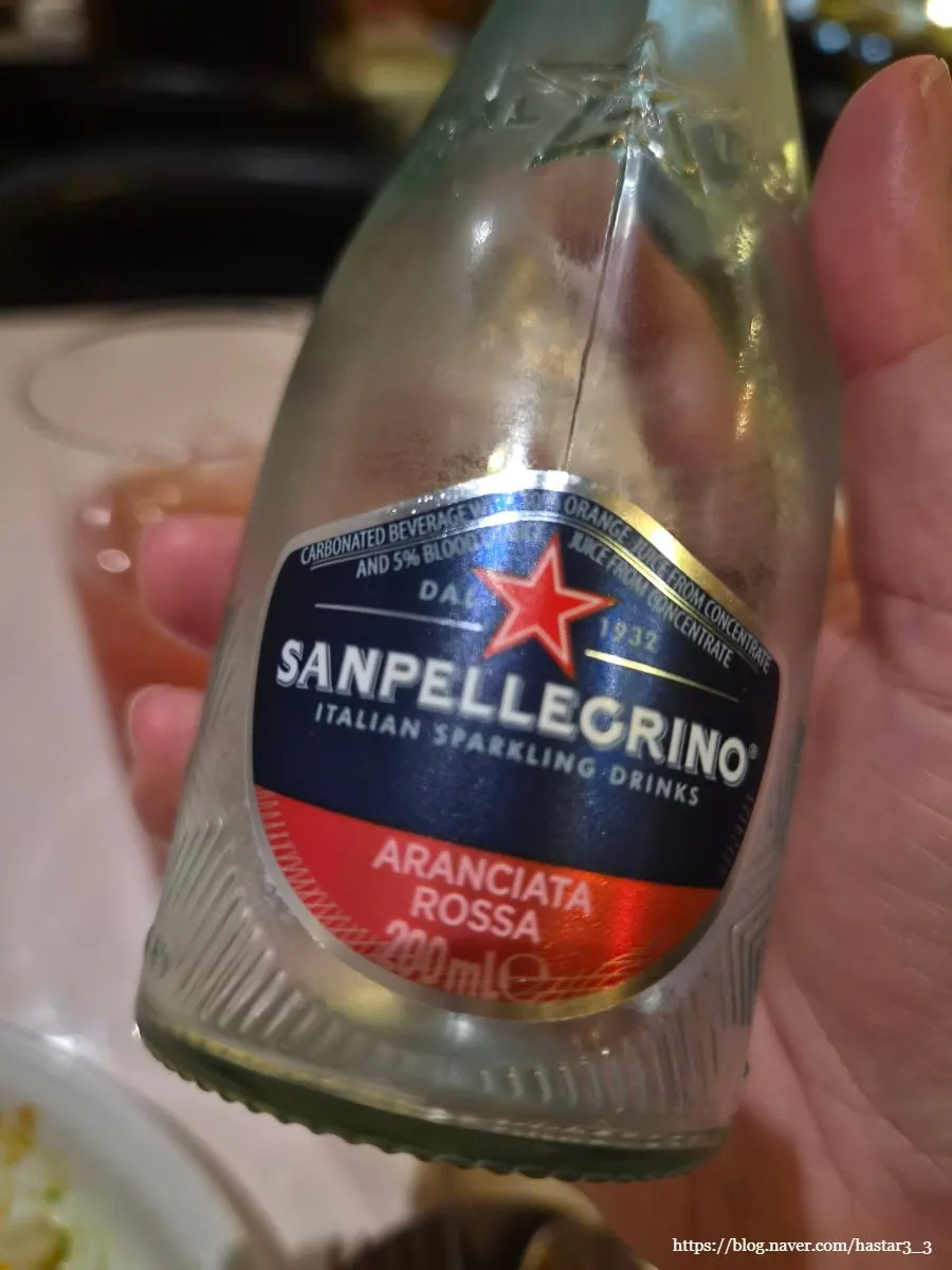 San Pellegrino drink enjoyed at Pepite