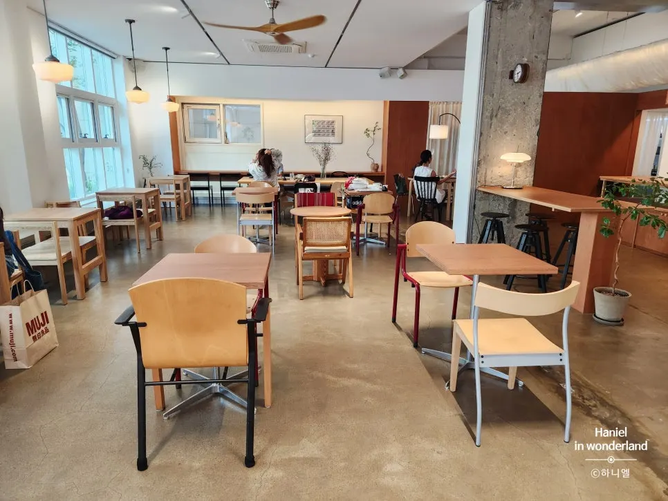 Area around Petrico's counter