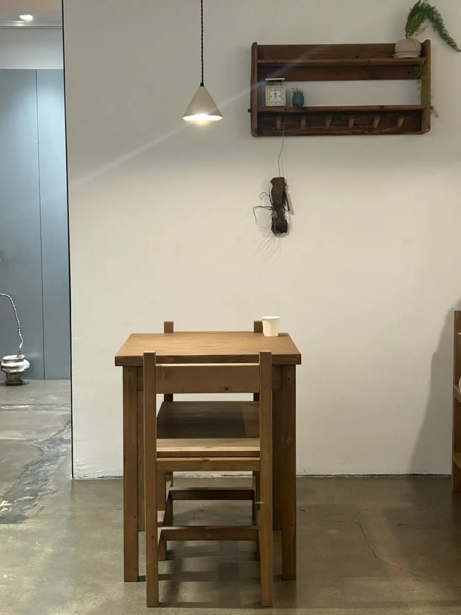 Petrico's interior in the evening with soft lighting
