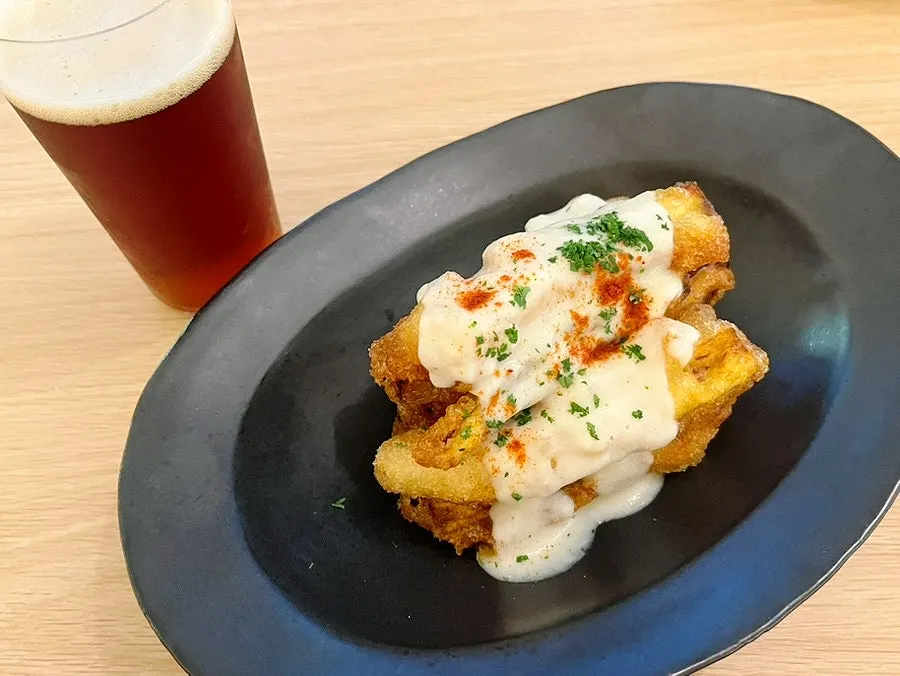 리조또와 구운 야채 한 스푼