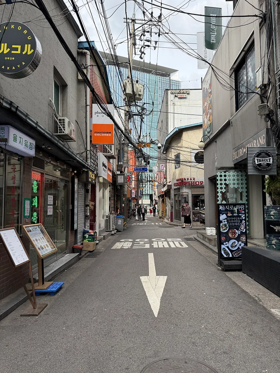 A slow walk through the Euljiro alleys