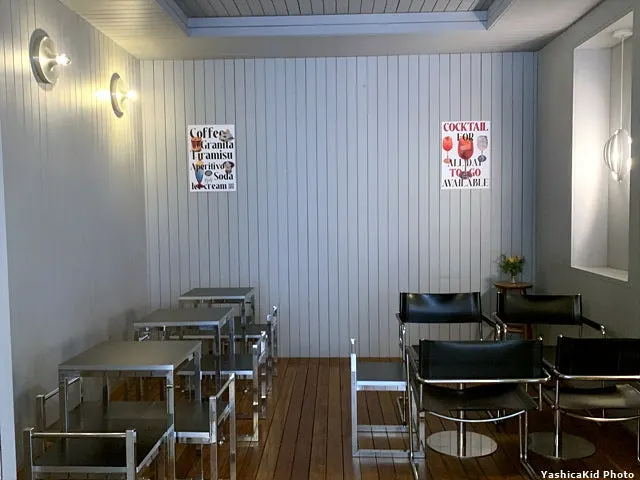 Full view of the café's interior, spacious even by Yeonnam-dong standards