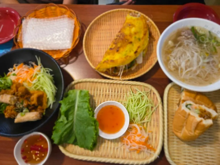 식사를 마친 포담 전주시청점 테이블
