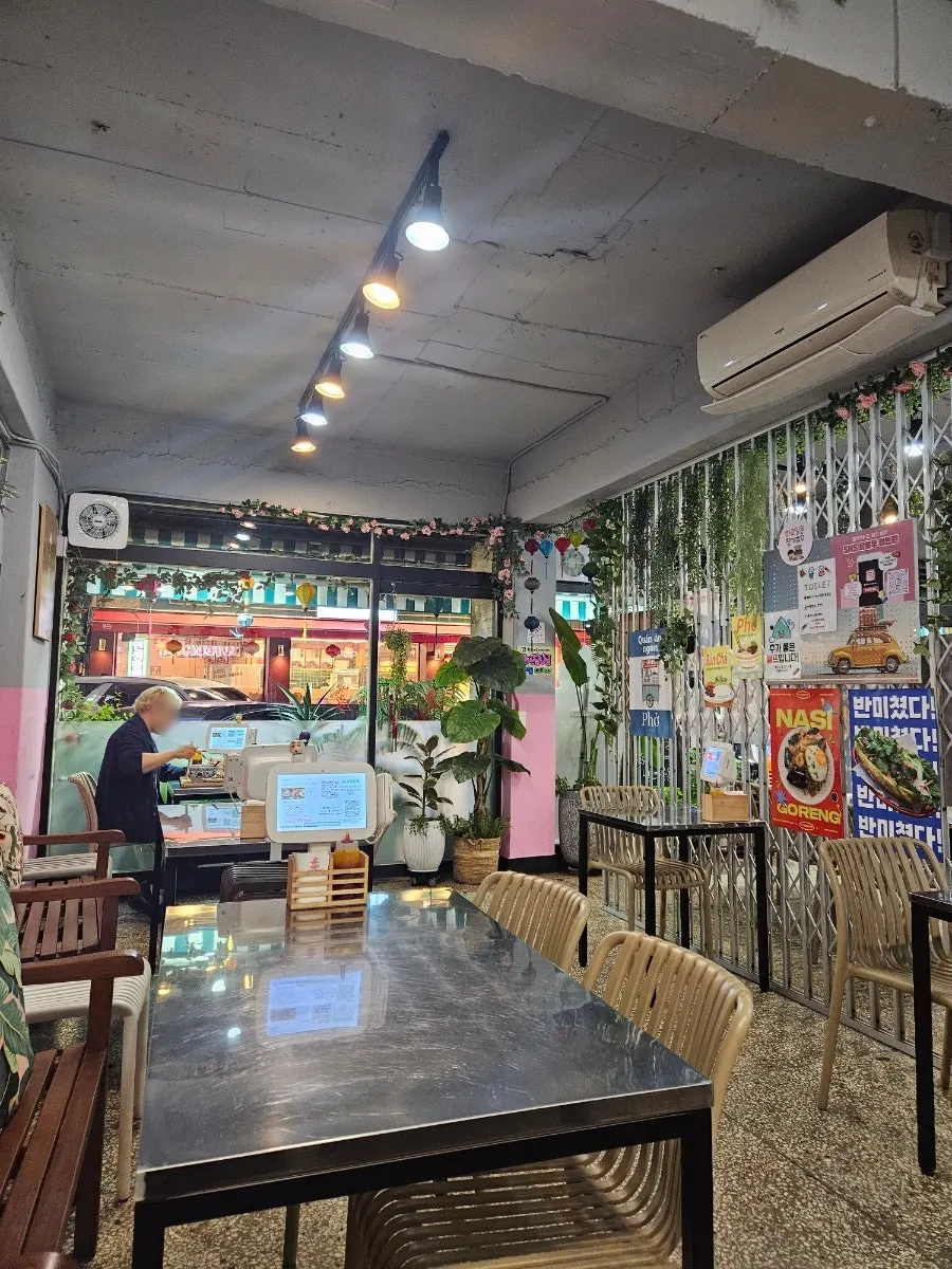 Interior of Pho Witch with a local, authentic feel