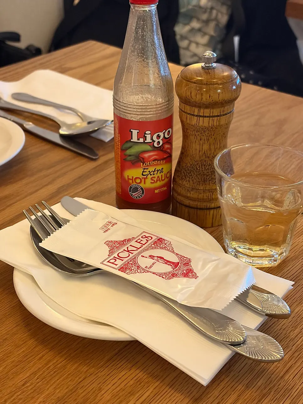 Chilled boricha ready at the Pickles self-serve bar