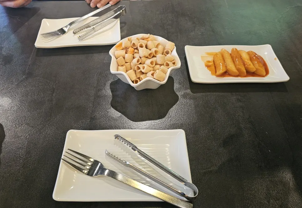 Ordering tablet placed on the table