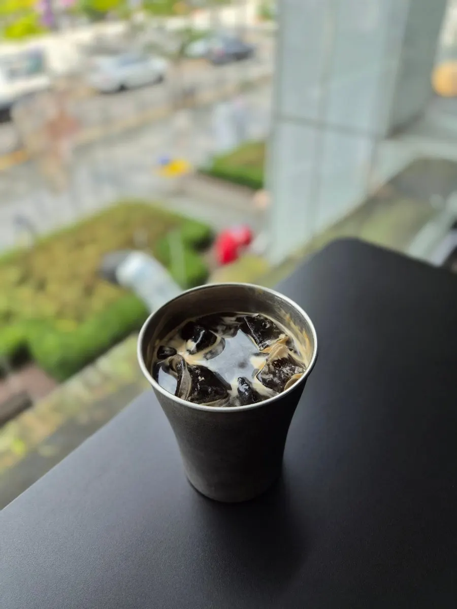 A cup of americano at Pict Roastery