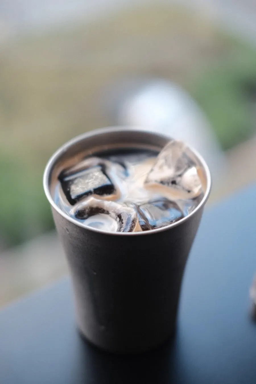 A cup of Pict Roastery's iced americano