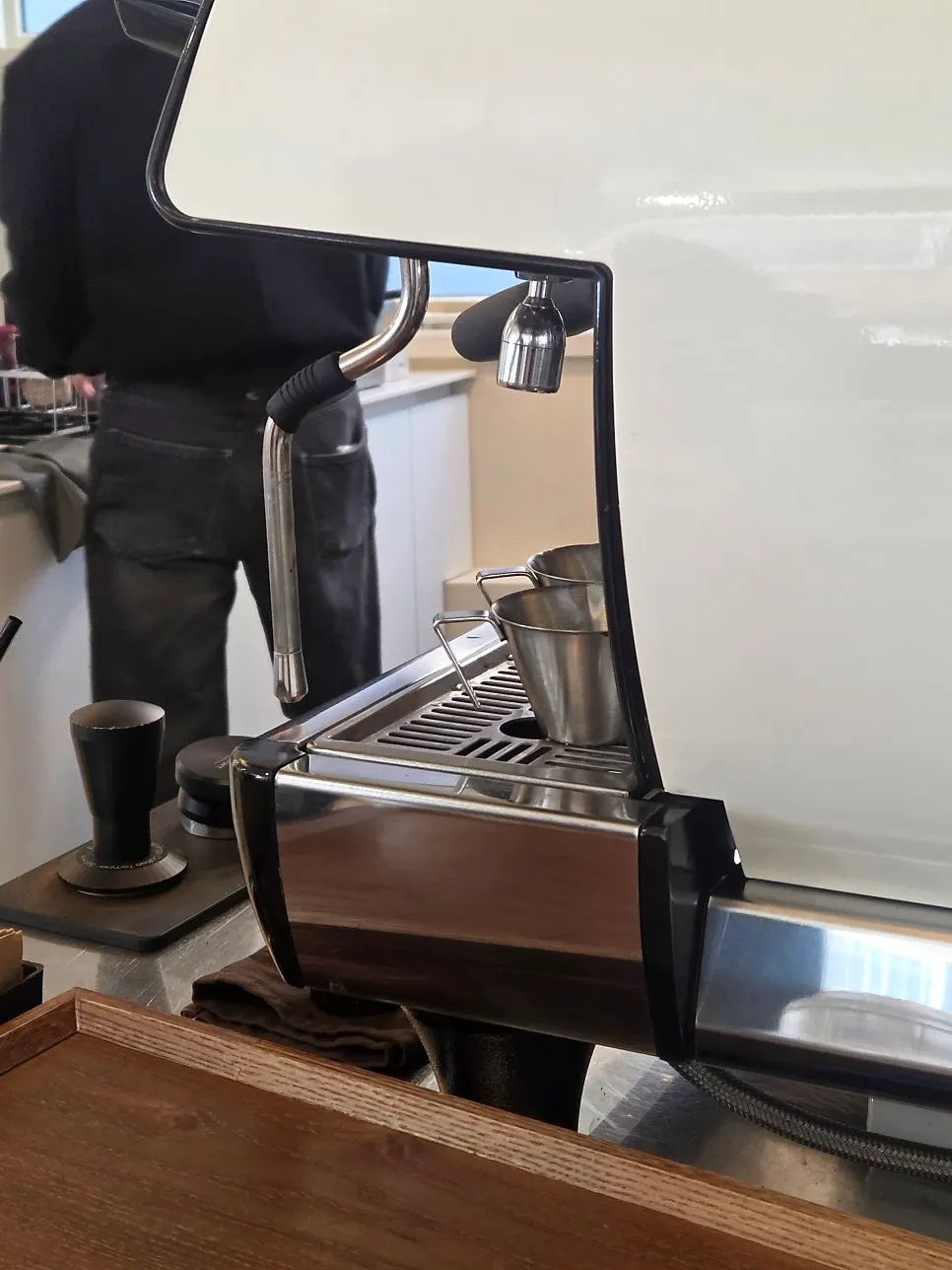 In-house specialty coffee roasting space