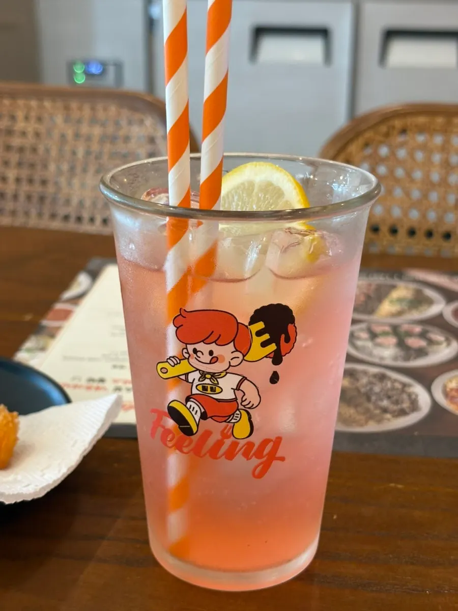 Grapefruit ade received through the receipt review event