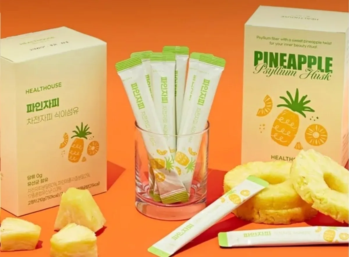 Pinejapi psyllium husk fiber box packaging